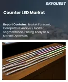表紙：カウンター用LED市場の規模、シェア、および成長分析：製品構成別、発光スペクトル別、最終用途別、販売チャネル別、流通チャネル別、地域別―2026年～2033年の業界予測