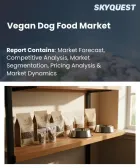 表紙：ヴィーガン犬用フードの市場規模、シェア、および成長分析：製品タイプ別、原材料源別、流通チャネル別、地域別―2026年～2033年の業界予測