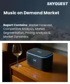 表紙：オンデマンド音楽市場の規模、シェア、および成長分析：サブスクリプションサービス別、広告付きサービス別、デジタルダウンロード別、ライブストリーミング別、ソーシャルメディア連携別、地域別―2026年～2033年の業界予測