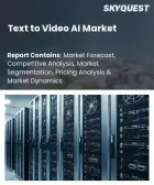 表紙：テキストから動画へのAI市場の規模、シェア、および成長分析：コンポーネント別、導入形態別、モデルタイプ別、動画生成タイプ別、用途別、企業規模別、地域別―2026年～2033年の業界予測