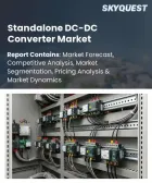 表紙：スタンドアロン型DC-DCコンバータ市場の規模、シェア、および成長分析：製品タイプ別、入力電圧別、出力電力別、用途別、販売チャネル別、地域別―2026年～2033年の業界予測