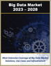 表紙：ビッグデータ市場：主要企業、ソリューション、使用事例、インフラ、データ統合、IoT対応、導入モデル、産業別サービス (2023年～2028年)