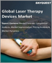 表紙：レーザー治療デバイスの世界市場 (2022-2028年)：タイプ (ダイオードレーザー・固体レーザー)・エンドユーザー (病院・外来手術センター)・用途 (皮膚科・美容) 別の規模・シェア・成長分析・予測