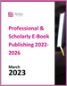 表紙：専門・学術電子書籍出版市場：2022年～2026年