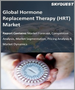 表紙：ホルモン補充療法（HRT）の世界市場：規模、シェア、成長分析－療法タイプ別、適応症別、投与経路別－産業予測（2023年～2030年）