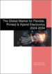表紙：プリンテッドフレキシブルハイブリッドエレクトロニクスの世界市場：2024年～2034年