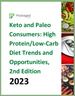 表紙：ケト・パレオダイエット消費者：高タンパク・低炭水化物食の動向と機会 (第2版)