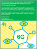 表紙：6G通信：テラヘルツと光学材料、コンポーネント (2024年～2044年) - 予測ライン (全32件)、技術ロードマップ