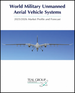 表紙：世界の軍事用無人航空システム市場（2025年/2026年）- 市場概要と予測