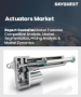 表紙：アクチュエータ市場の規模、シェア、および成長分析：動作方式別、タイプ別、最終用途産業別、地域別－業界予測（2026～2033年）
