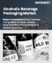 表紙：アルコール飲料包装市場規模、シェア、成長分析：包装材料タイプ別、包装タイプ別、キャップタイプ別、流通チャネル別、アルコール飲料タイプ別、地域別－業界予測（2026-2033年）