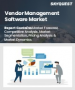 表紙：ベンダー管理ソフトウェア市場規模、シェア、成長分析：展開タイプ別、組織規模別、機能別、最終用途産業別、用途領域別、地域別-業界予測（2026～2033年）