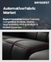 表紙：自動車用ファブリック市場規模、シェア、および成長分析：ファブリックタイプ別、車両タイプ別、用途別、地域別－業界予測2026-2033年