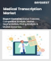 表紙：メディカルトランスクリプション市場規模、シェア、成長分析：サービス種類別、技術別、調達方法別、地域別－業界予測2026-2033年
