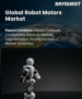 表紙：ロボットモーター市場規模、シェア、成長分析：タイプ別、用途別、地域別－業界予測2026-2033年
