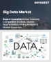 表紙：ビッグデータ市場規模、シェア、成長分析：製品別、技術別、用途別、地域別－2026年から2033年までの業界予測