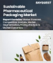 表紙：持続可能な医薬品包装市場規模、シェア、および成長分析：素材タイプ別、包装タイプ別、製品タイプ別、エンドユーザー別、機能別、地域別－業界予測2026-2033年