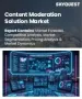 表紙：コンテンツモデレーションソリューション市場規模、シェア、成長分析：ソリューションタイプ別、導入モデル別、業界別、用途別、地域別- 業界予測2026-2033年
