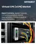 表紙：仮想CPE（vCPE）市場の規模、シェア、および成長分析：ソリューション構成要素別、導入モデル別、ユーザーアーキテクチャ別、ネットワークプロトコル／規格別、地域別―2026年～2033年の業界予測