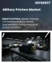 表紙：軍事用プリンター市場の規模、シェア、および成長分析：プリンタータイプ別、印刷技術別、用途別、設置プラットフォーム別、販売チャネル別、地域別―2026年～2033年の業界予測