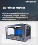表紙：3Dプリンター市場の規模、シェア、および成長分析：構成部品別、プリンタータイプ別、技術別、地域別―2026年～2033年の業界予測