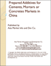 表紙：セメント・モルタル・コンクリート添加剤の中国市場