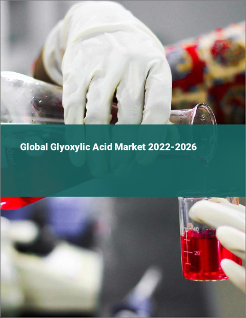 表紙：グリオキシル酸の世界市場（2022年～2026年）