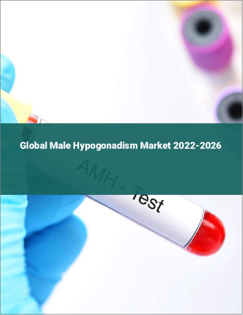 表紙：男性性腺機能低下症の世界市場：2022年～2026年