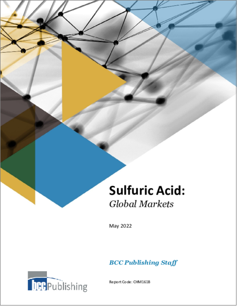 表紙：硫酸：世界の市場