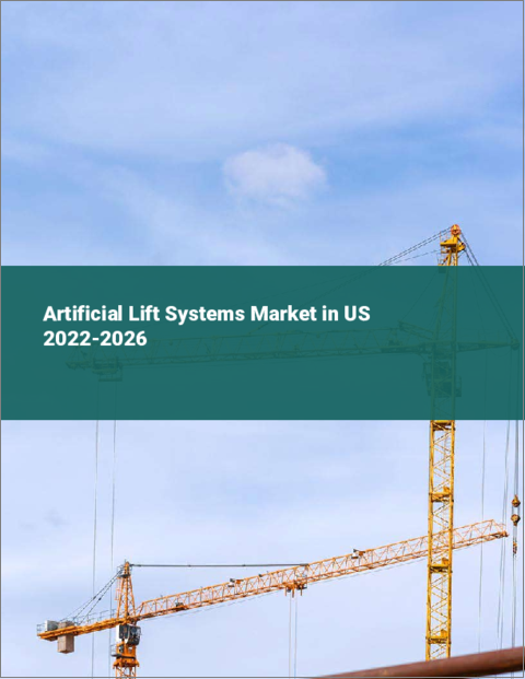 表紙：人工採油システムの米国市場（2022年～2026年）