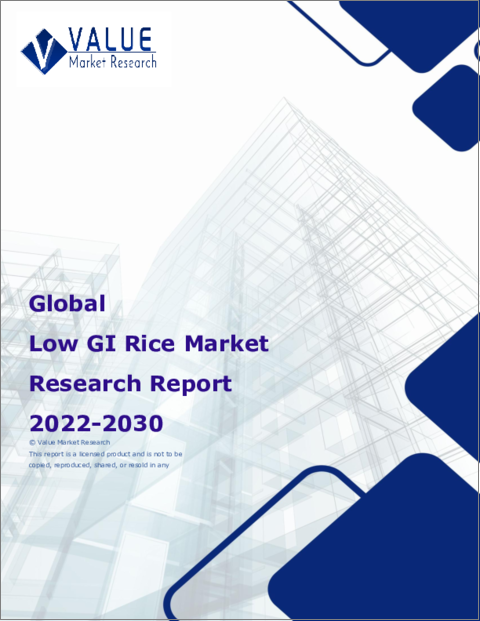 表紙：低GI米の世界市場 - 業界分析、規模、シェア、成長、動向、予測（2022年～2028年）