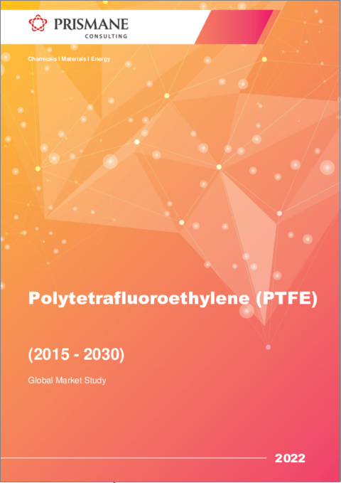 表紙：ポリテトラフルオロエチレン (PTFE) の世界市場：2015年～2030年