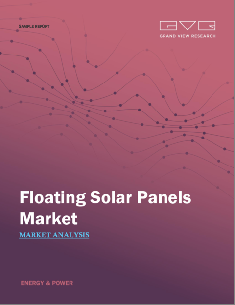 表紙：水上太陽光発電パネルの世界市場 - 市場規模・シェア・動向分析：製品別（追尾型、定置型）、地域別（アジア太平洋、北米、欧州、中東・アフリカ）、セグメント別の予測（2022年～2030年）