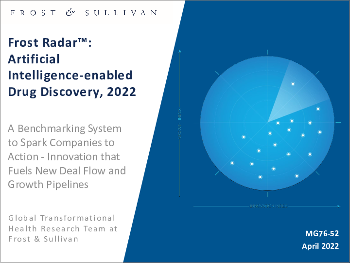 表紙：人工知能を活用した創薬（2022年）：Frost Radar