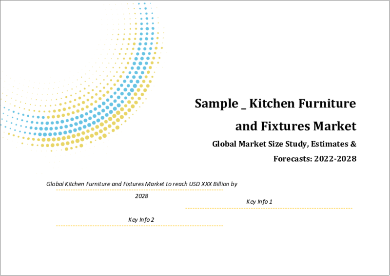 表紙：キッチン家具・備品の世界市場（2022年～2028年）：タイプ別、エンドユーザー別、地域別の市場規模調査と予測