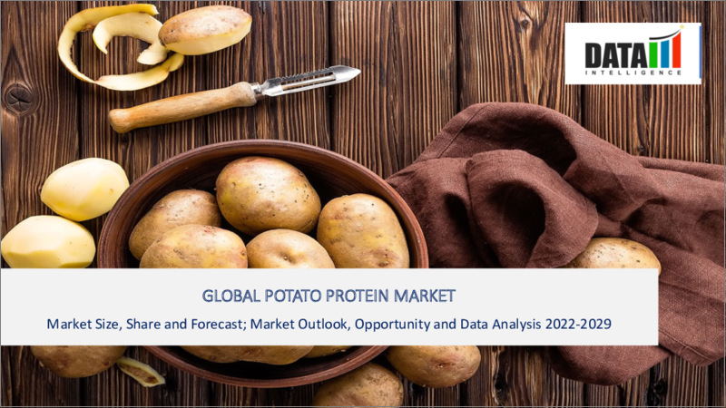 表紙：ジャガイモタンパク質の世界市場（2022年～2029年）