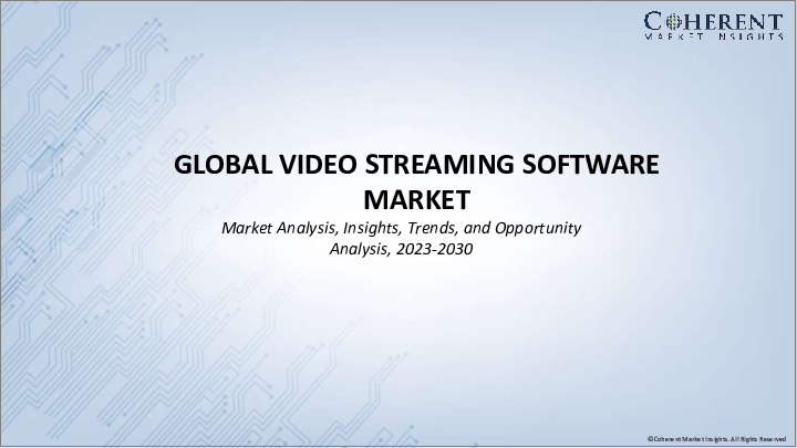 表紙：ビデオストリーミングソフトウェアの市場規模・シェア・展望・機会 (2022年～2028年)：コンポーネント (ソリューション・サービス)・ストリーミングタイプ・展開タイプ・産業・地域別