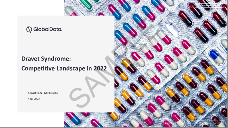 表紙：ドラベ症候群：市販薬・パイプライン薬の評価、臨床試験、ソーシャルメディア、競合情勢-2022年最新版