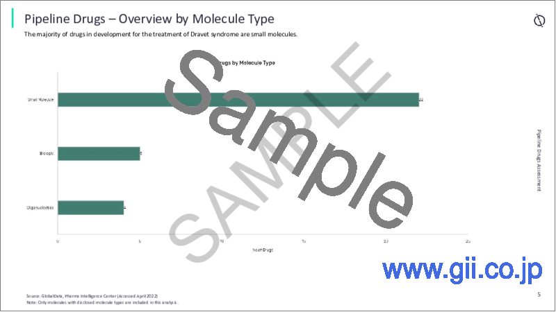 サンプル2：ドラベ症候群：市販薬・パイプライン薬の評価、臨床試験、ソーシャルメディア、競合情勢-2022年最新版