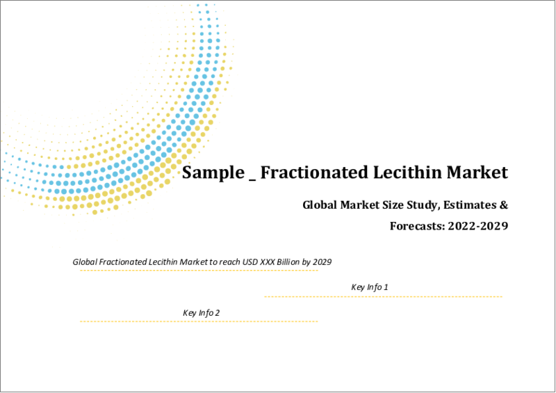 表紙：分画レシチンの世界市場（2022年～2028年）：原料別、形態別、製品タイプ別、最終用途別、地域別の市場規模調査と予測