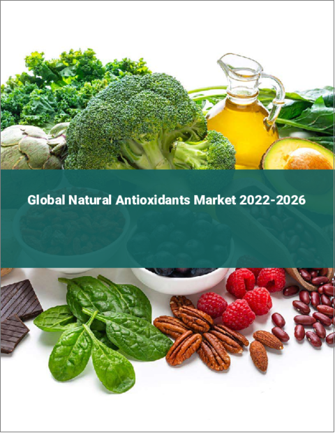 表紙：天然酸化防止剤の世界市場：2022年～2026年
