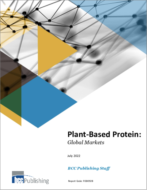 表紙：植物性タンパク質の世界市場分析