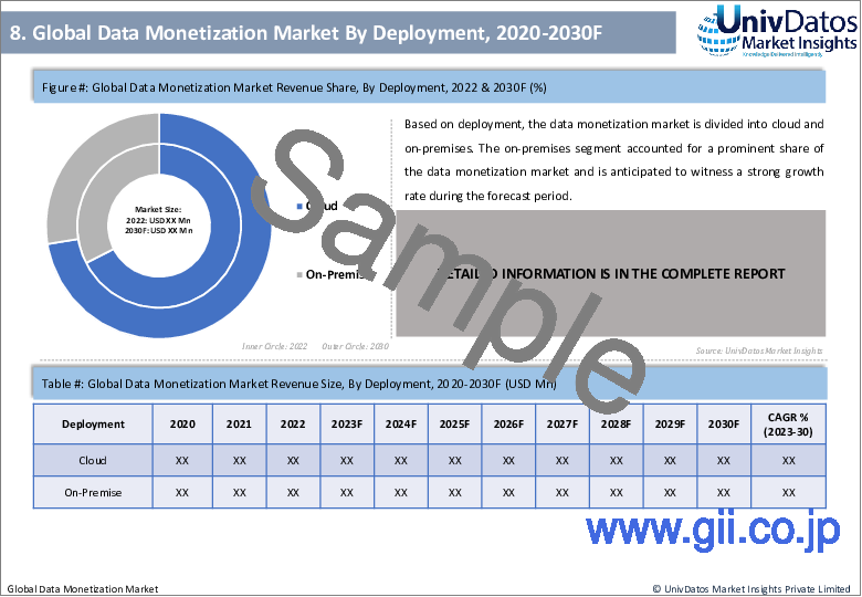 サンプル1：データ収益化の世界市場：現状分析と予測（2021年～2027年）