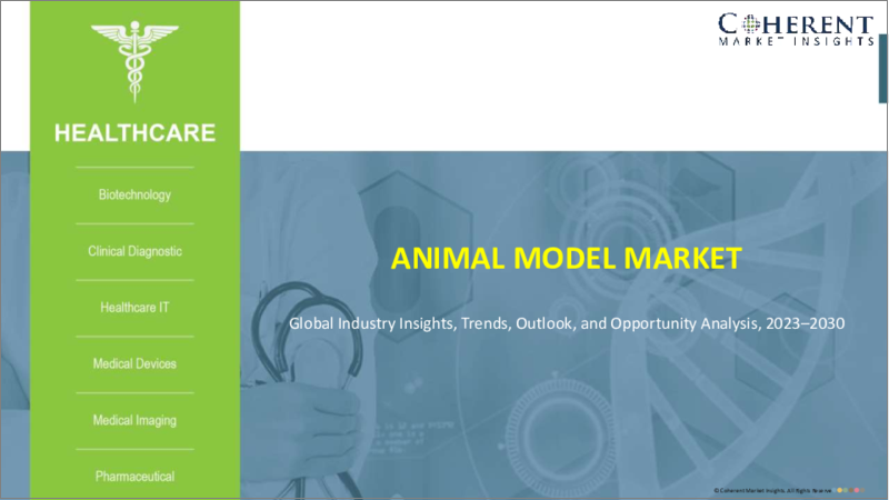 表紙：動物モデルの市場規模・シェア・展望・機会 (2022年～2028年)：動物タイプ・用途・エンドユーザー・地域別