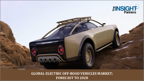 表紙：電気オフロード車の世界市場予測（2028年まで）：車両別、用途別、地域別の分析