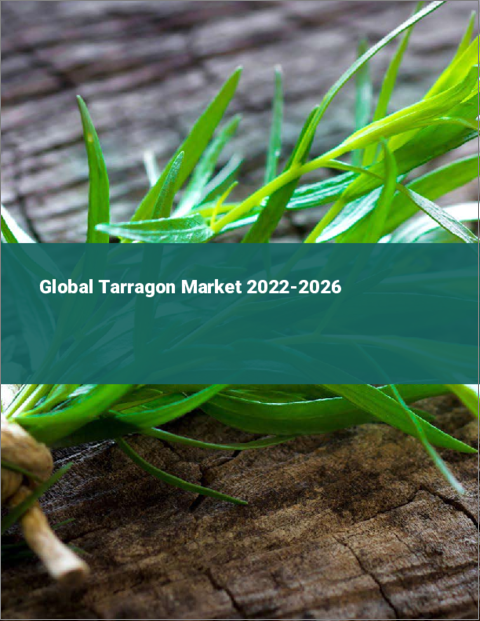表紙：タラゴンの世界市場：2022年～2026年
