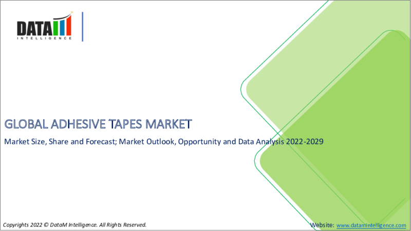 表紙：粘着テープの世界市場（2022年～2029年）
