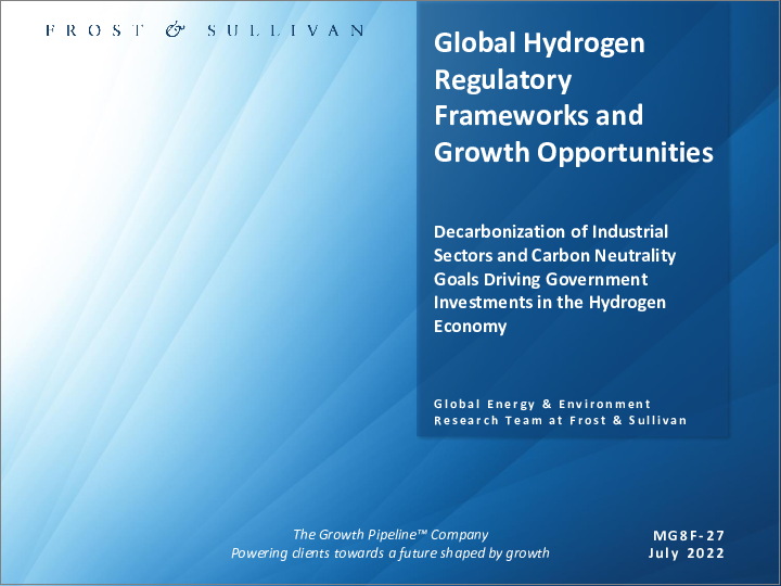 表紙：世界の水素市場 : 規制枠組みおよび成長機会