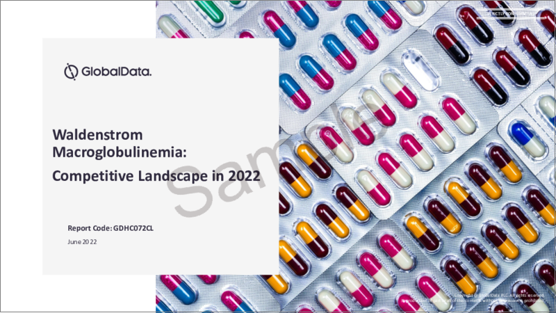 表紙：ワルデンシュトレーム・マクログロブリン血症（WM）の世界市場：市販薬とパイプライン薬の評価、臨床試験、競合情勢