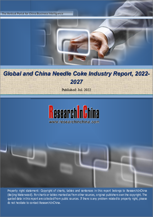 表紙：世界と中国のニードルコークス産業の分析 (2022年～2027年)